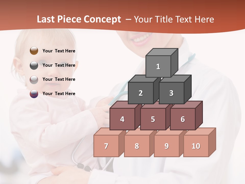 Doctor Stethoscope Smiling PowerPoint Template