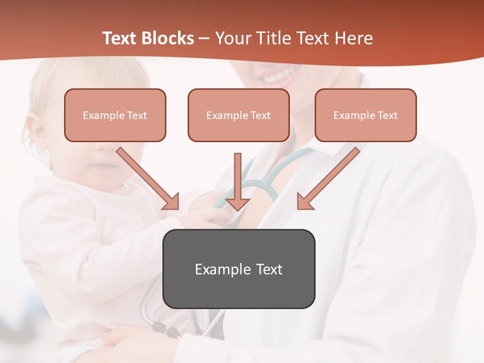 Doctor Stethoscope Smiling PowerPoint Template