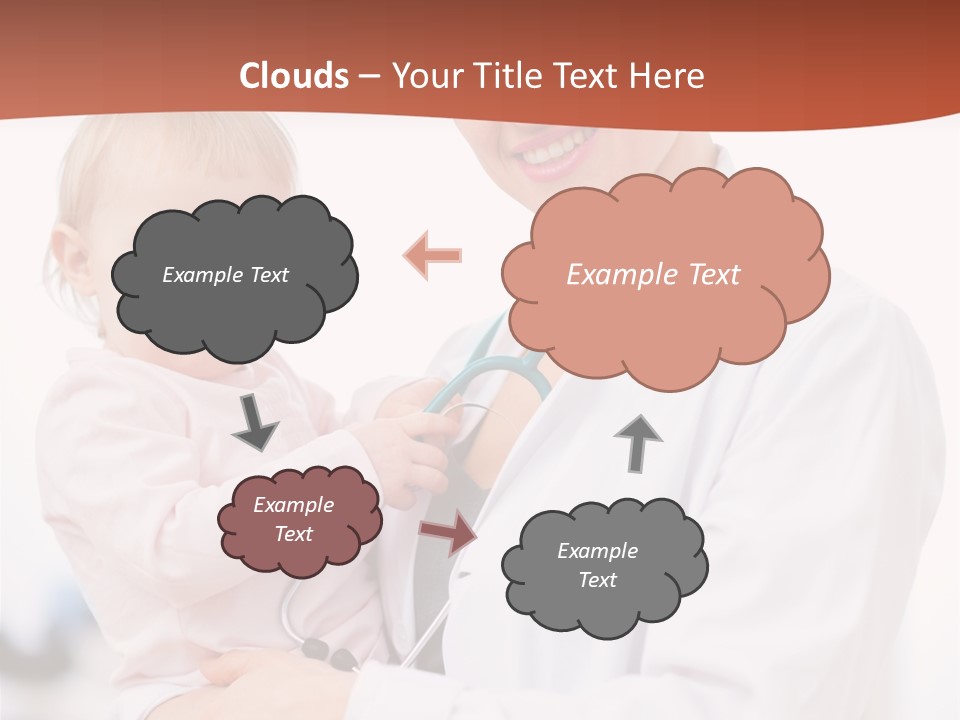 Doctor Stethoscope Smiling PowerPoint Template