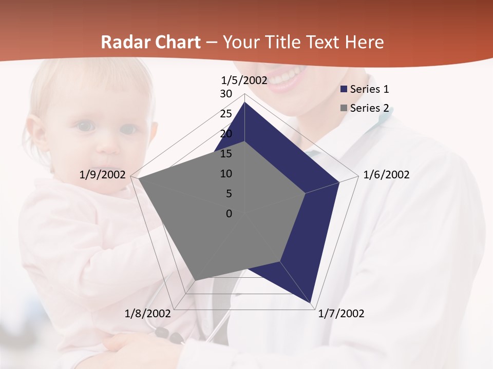 Doctor Stethoscope Smiling PowerPoint Template