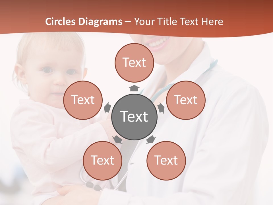 Doctor Stethoscope Smiling PowerPoint Template