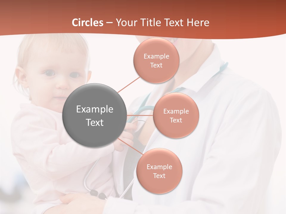 Doctor Stethoscope Smiling PowerPoint Template