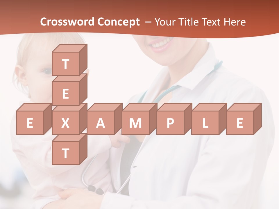 Doctor Stethoscope Smiling PowerPoint Template