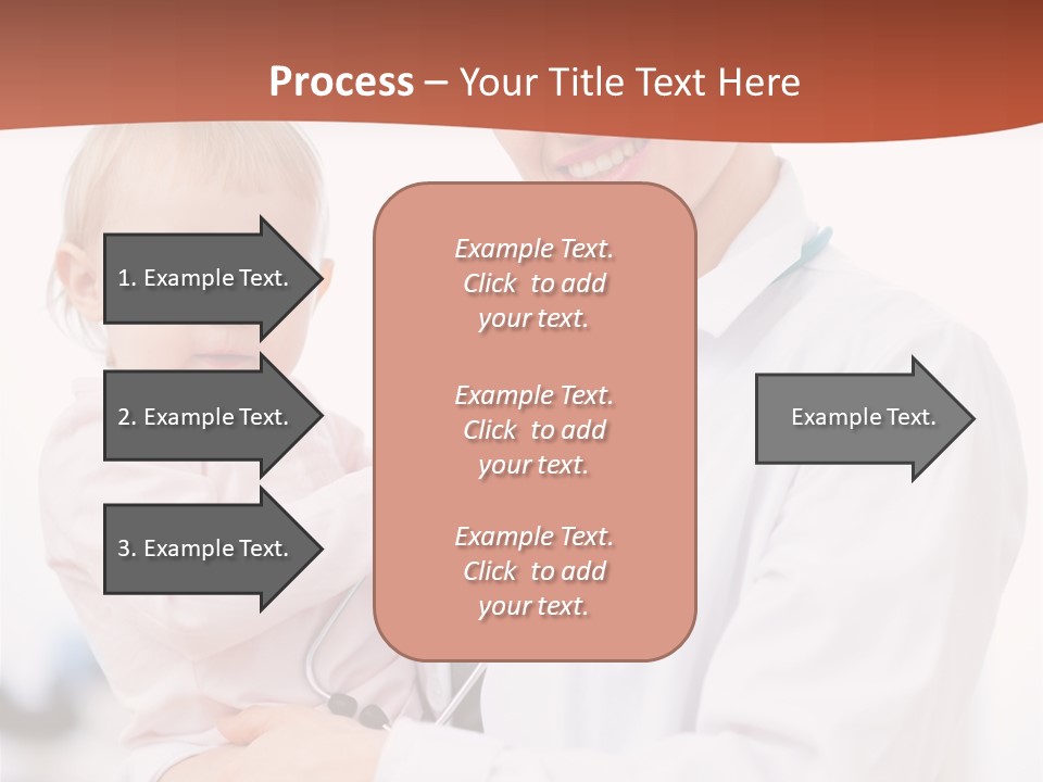 Doctor Stethoscope Smiling PowerPoint Template