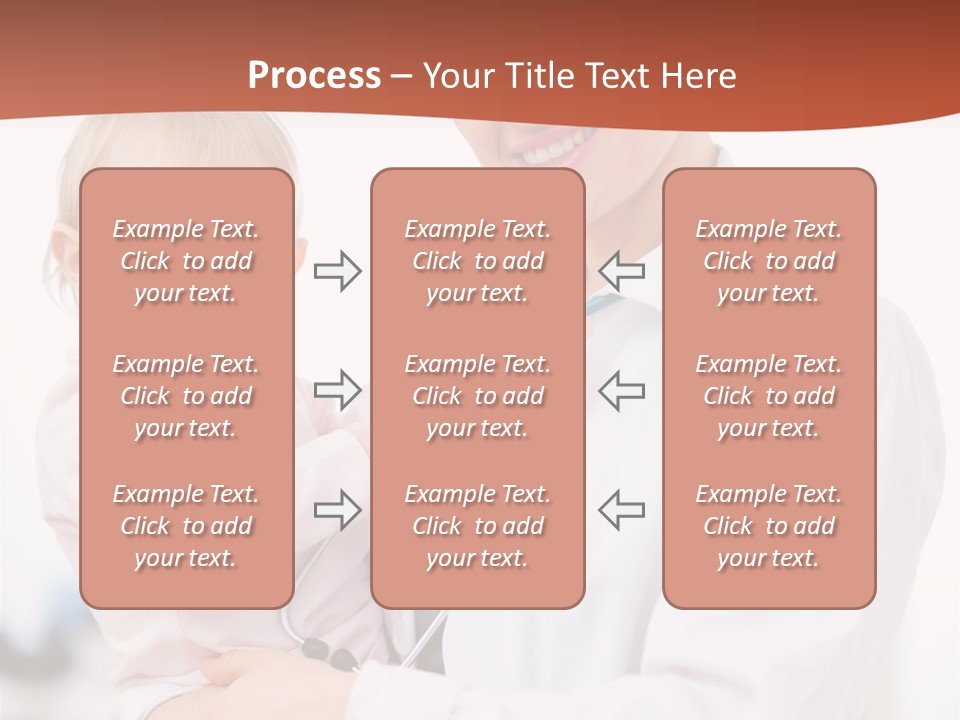 Doctor Stethoscope Smiling PowerPoint Template