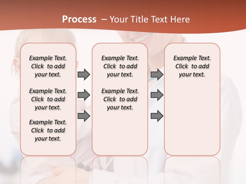 Doctor Stethoscope Smiling PowerPoint Template