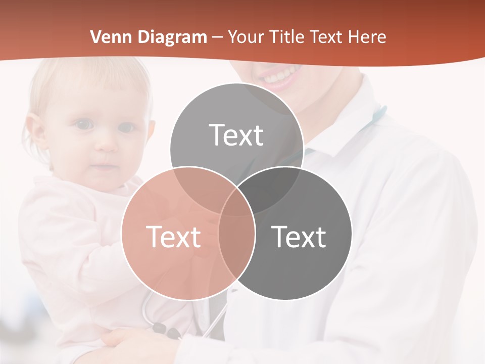 Doctor Stethoscope Smiling PowerPoint Template