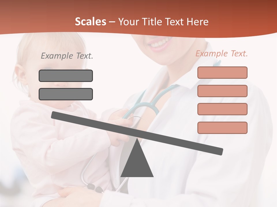 Doctor Stethoscope Smiling PowerPoint Template