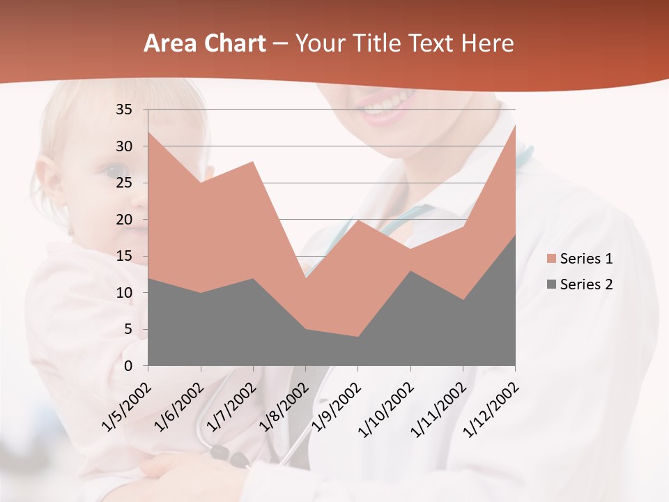 Doctor Stethoscope Smiling PowerPoint Template