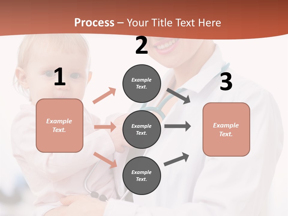 Doctor Stethoscope Smiling PowerPoint Template