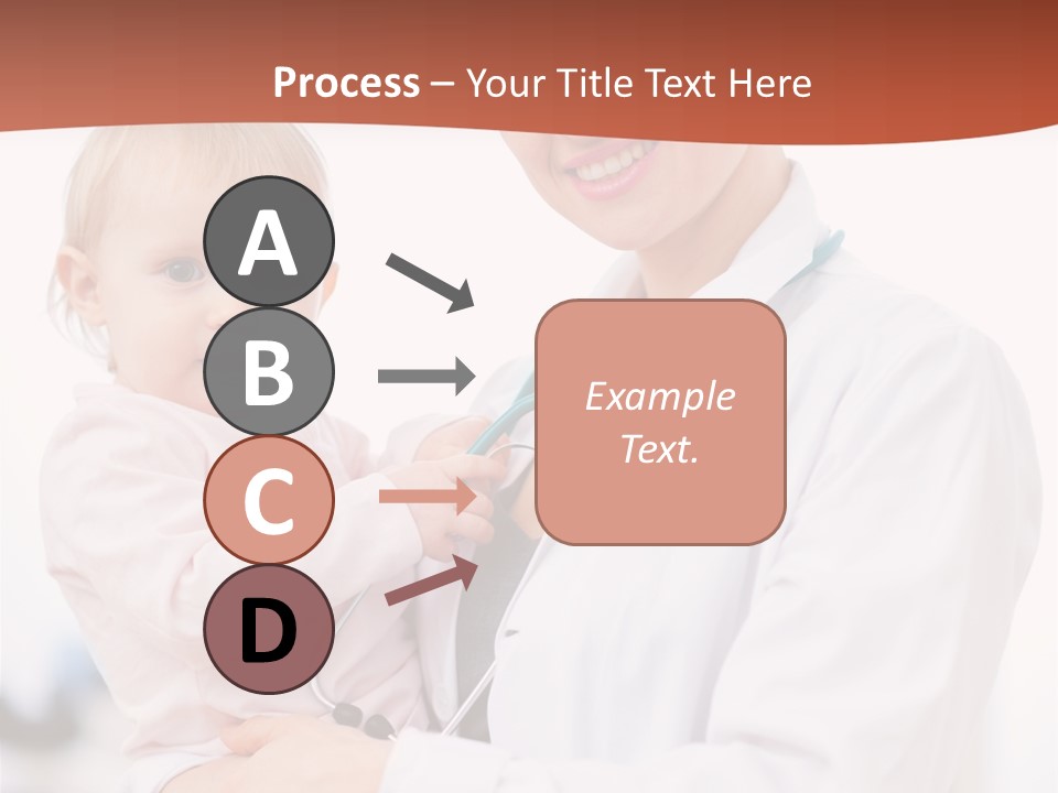 Doctor Stethoscope Smiling PowerPoint Template