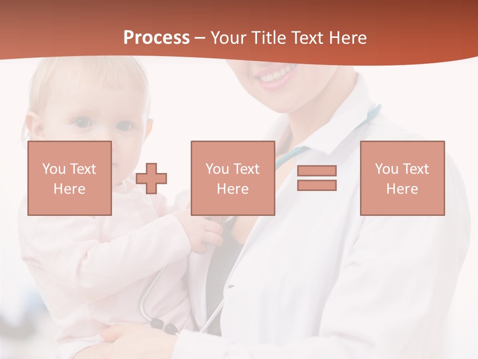 Doctor Stethoscope Smiling PowerPoint Template