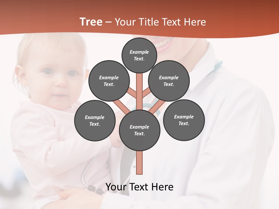 Doctor Stethoscope Smiling PowerPoint Template