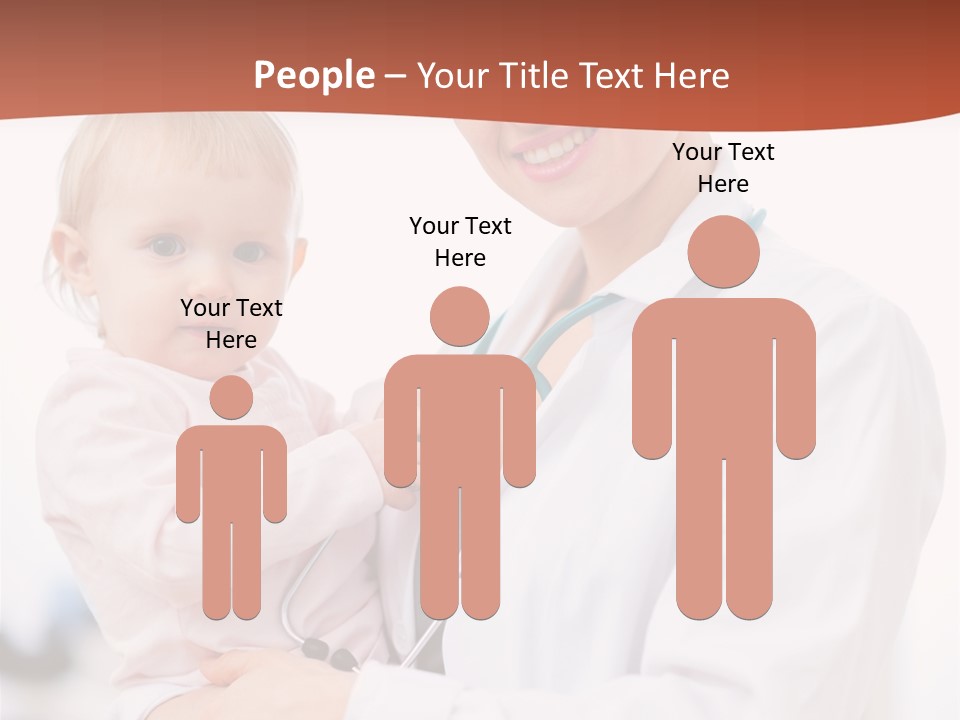 Doctor Stethoscope Smiling PowerPoint Template