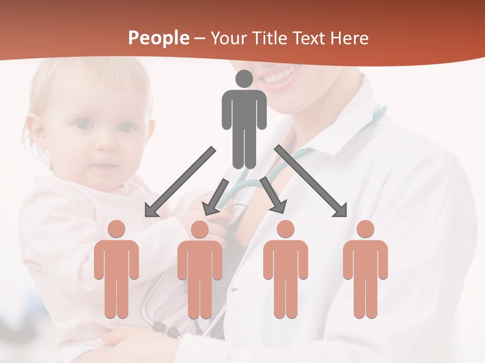 Doctor Stethoscope Smiling PowerPoint Template