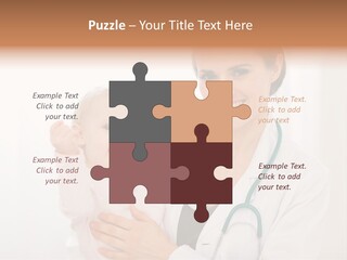 Stethoscope Patient Healing PowerPoint Template
