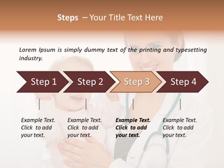 Stethoscope Patient Healing PowerPoint Template