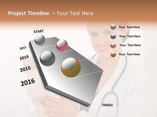 Stethoscope Patient Healing PowerPoint Template