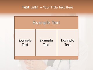 Stethoscope Patient Healing PowerPoint Template