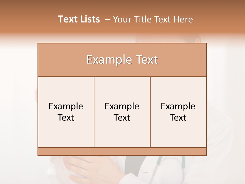 Stethoscope Patient Healing PowerPoint Template