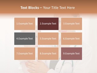 Stethoscope Patient Healing PowerPoint Template