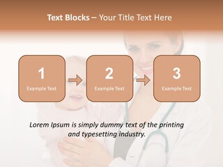 Stethoscope Patient Healing PowerPoint Template
