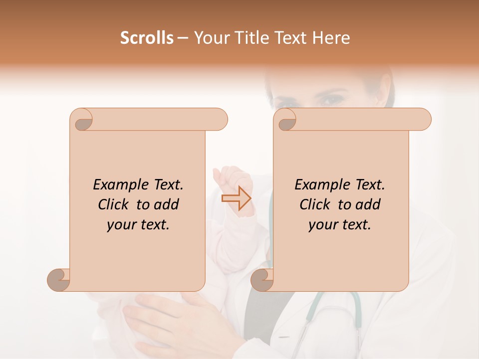 Stethoscope Patient Healing PowerPoint Template
