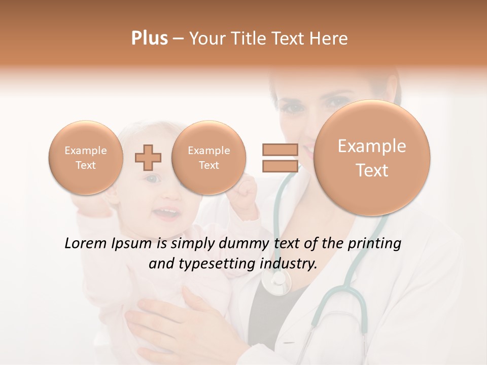 Stethoscope Patient Healing PowerPoint Template