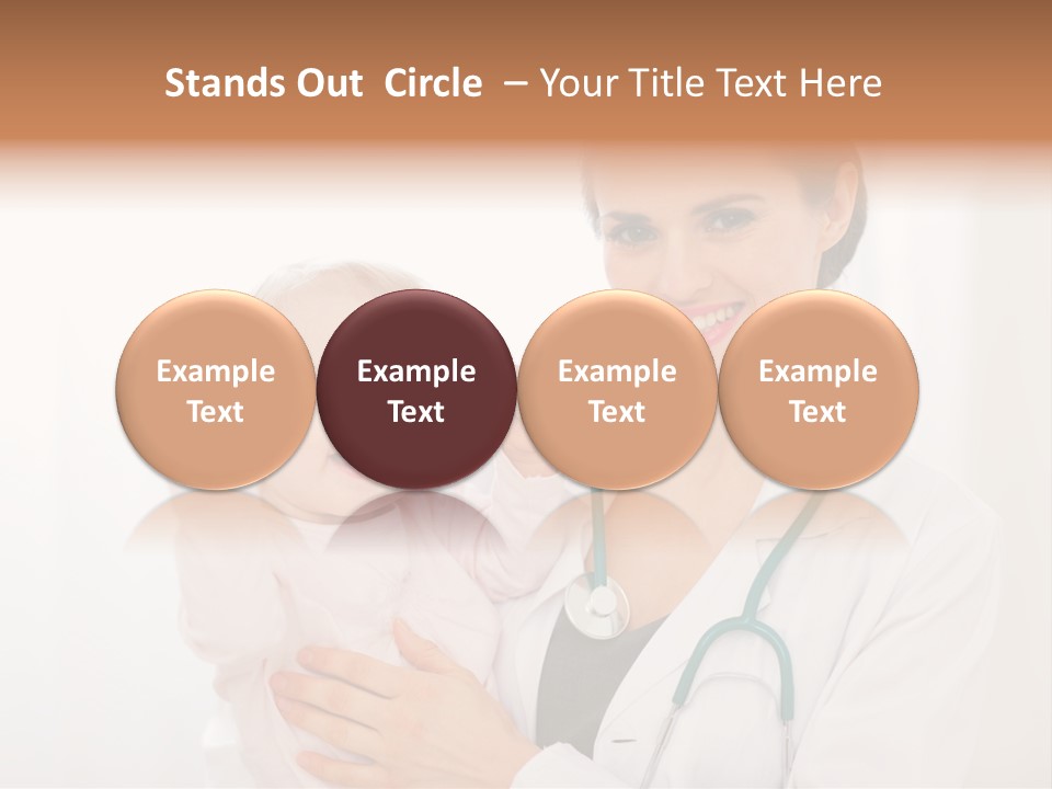 Stethoscope Patient Healing PowerPoint Template