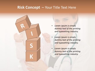 Stethoscope Patient Healing PowerPoint Template