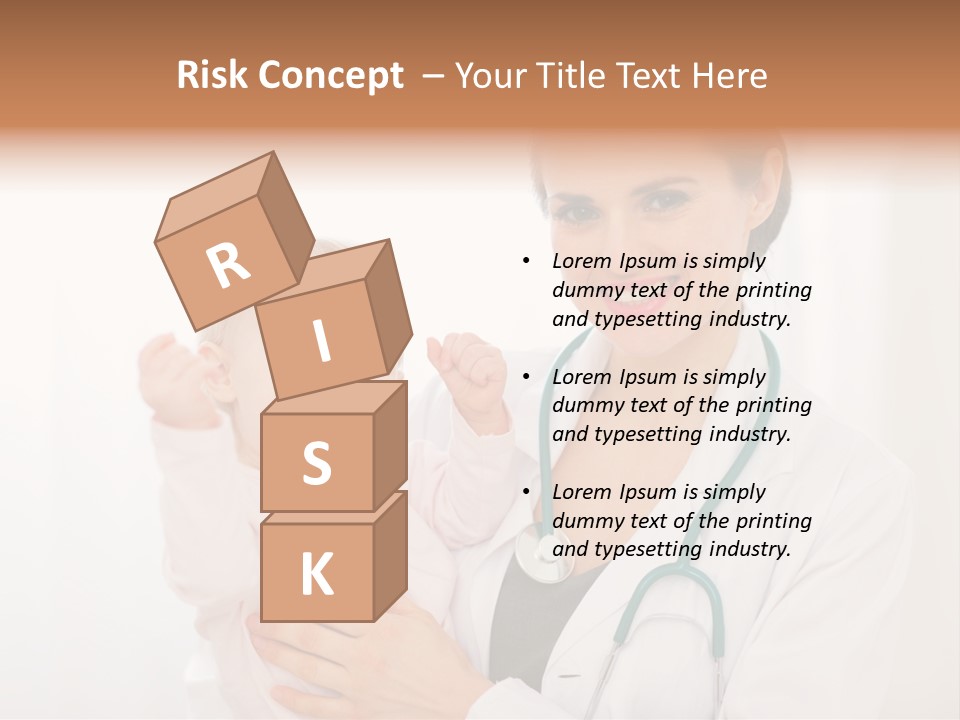 Stethoscope Patient Healing PowerPoint Template