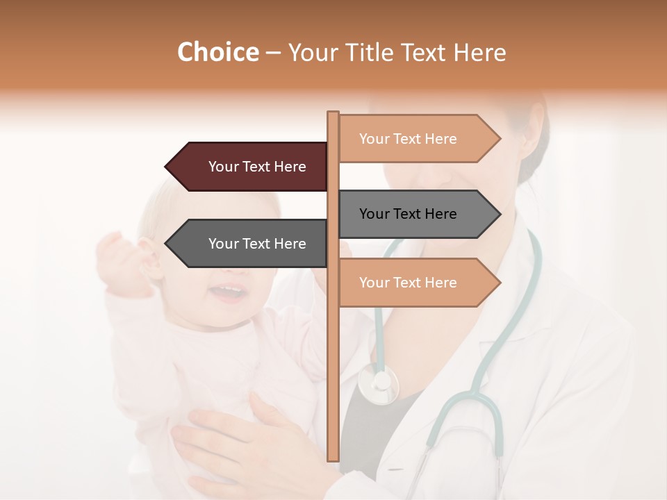 Stethoscope Patient Healing PowerPoint Template