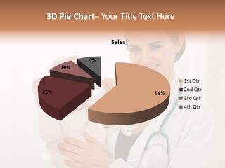 Stethoscope Patient Healing PowerPoint Template