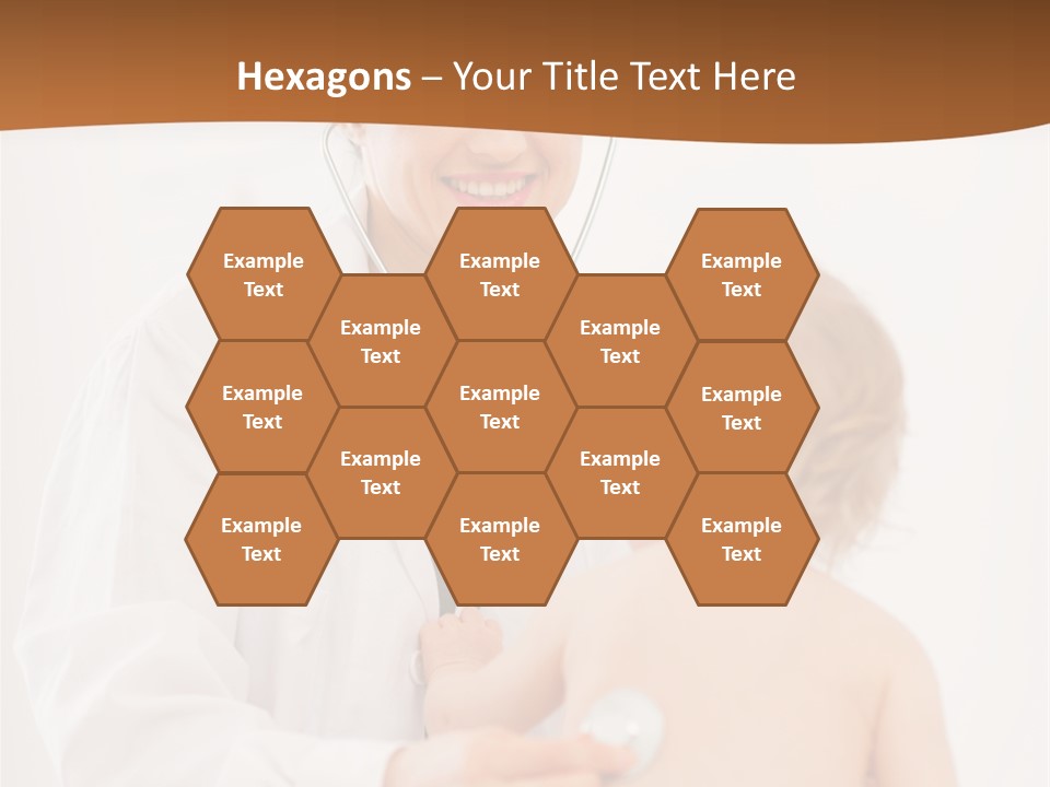 Kid Childcare Isolated PowerPoint Template