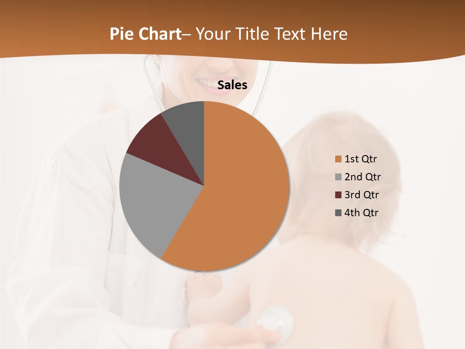 Kid Childcare Isolated PowerPoint Template