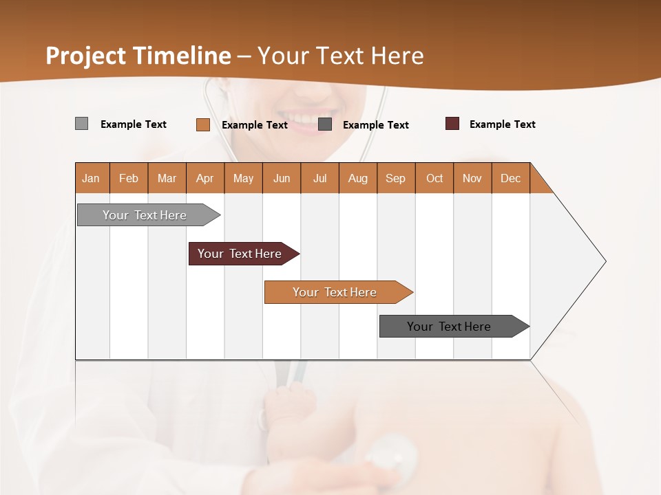 Kid Childcare Isolated PowerPoint Template