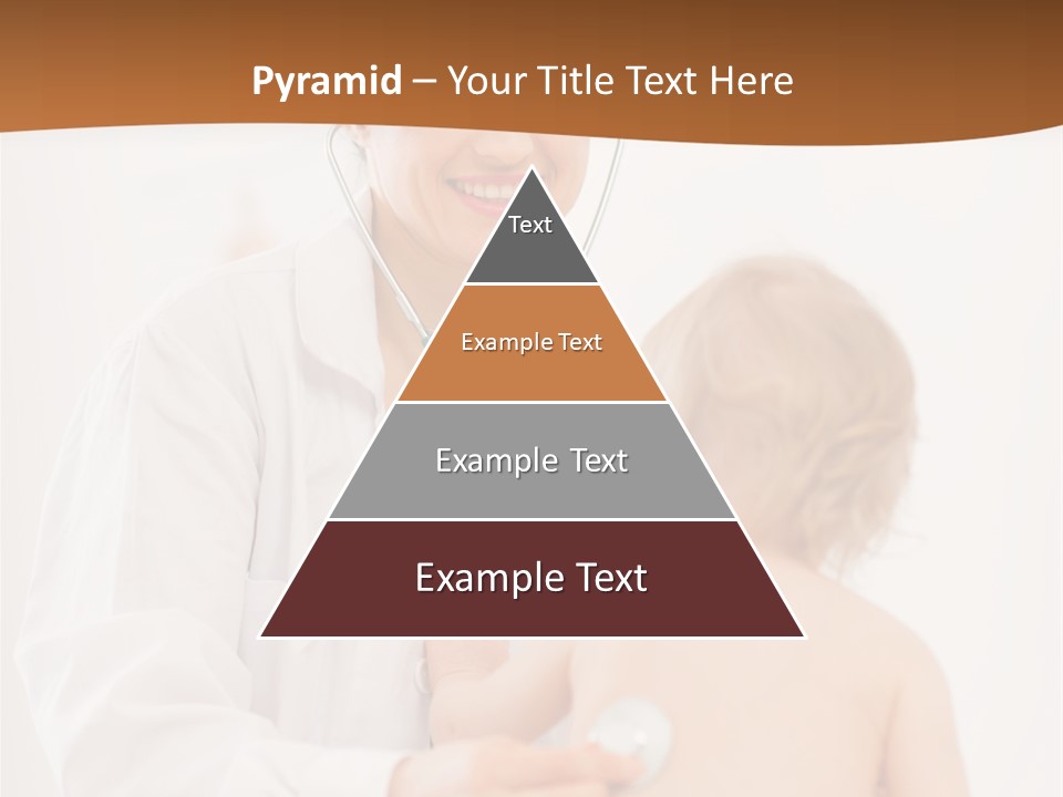 Kid Childcare Isolated PowerPoint Template