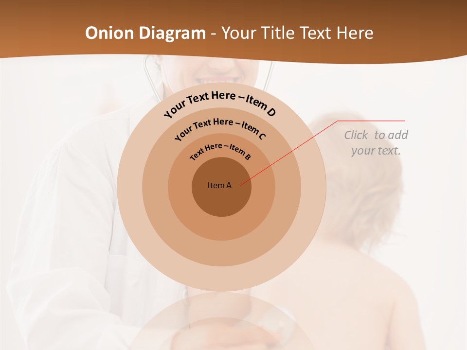 Kid Childcare Isolated PowerPoint Template