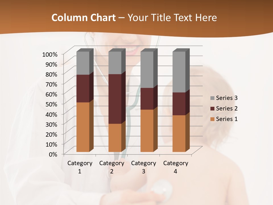 Kid Childcare Isolated PowerPoint Template