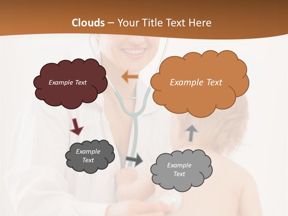 Kid Childcare Isolated PowerPoint Template