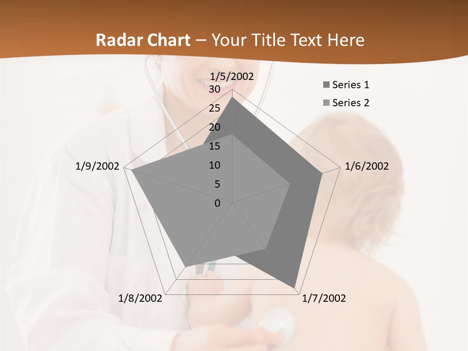 Kid Childcare Isolated PowerPoint Template