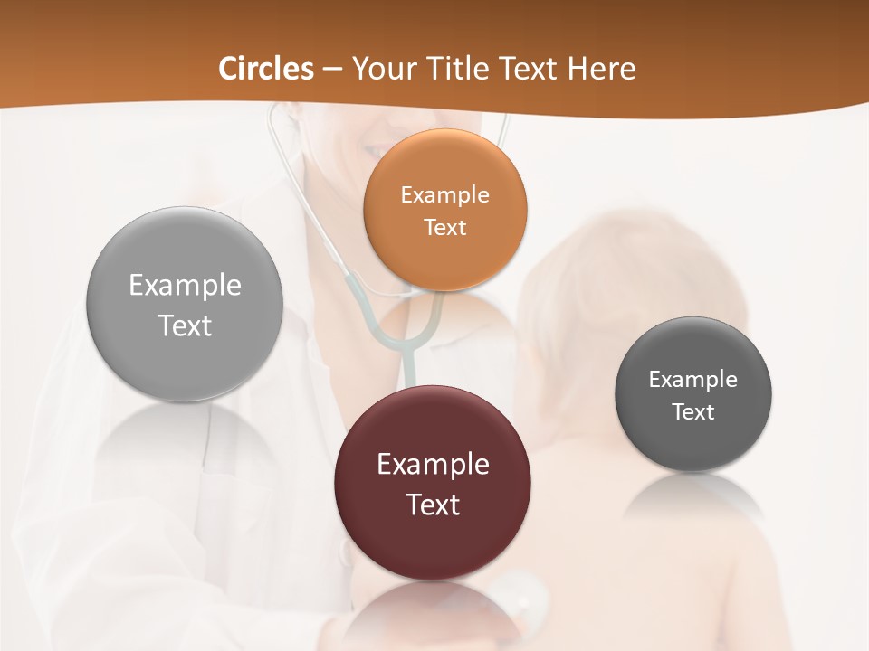 Kid Childcare Isolated PowerPoint Template