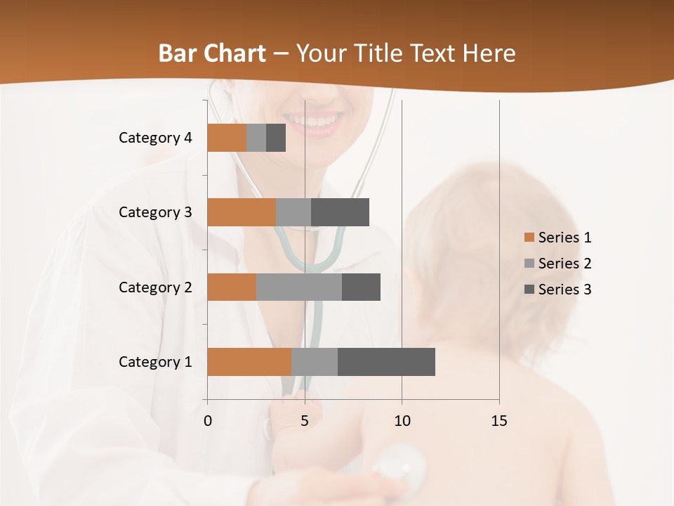 Kid Childcare Isolated PowerPoint Template