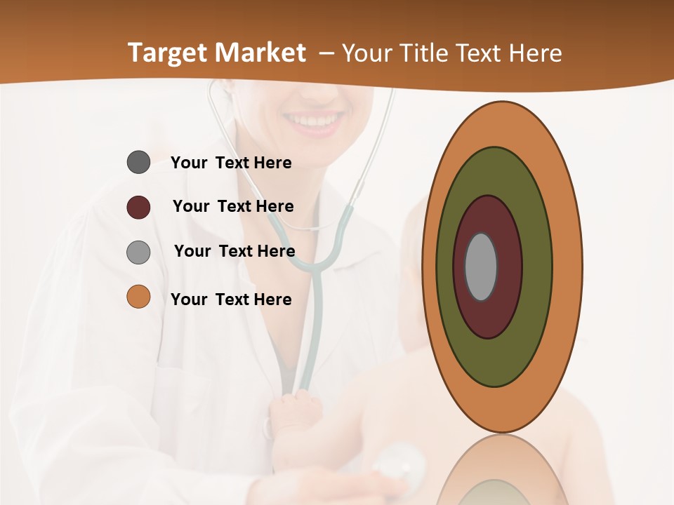 Kid Childcare Isolated PowerPoint Template