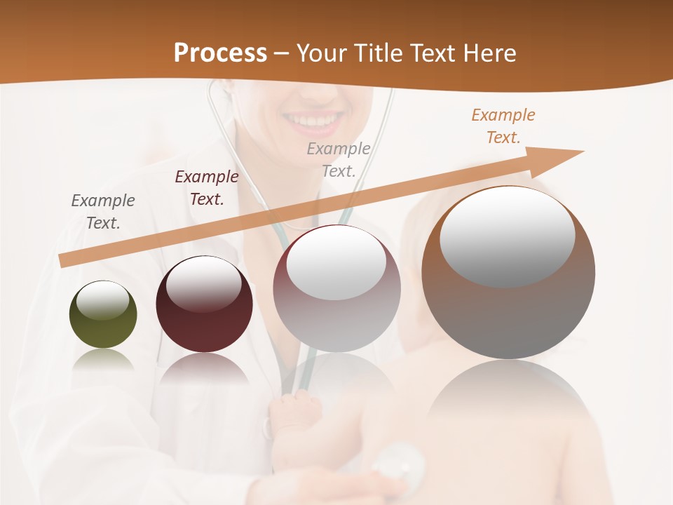 Kid Childcare Isolated PowerPoint Template