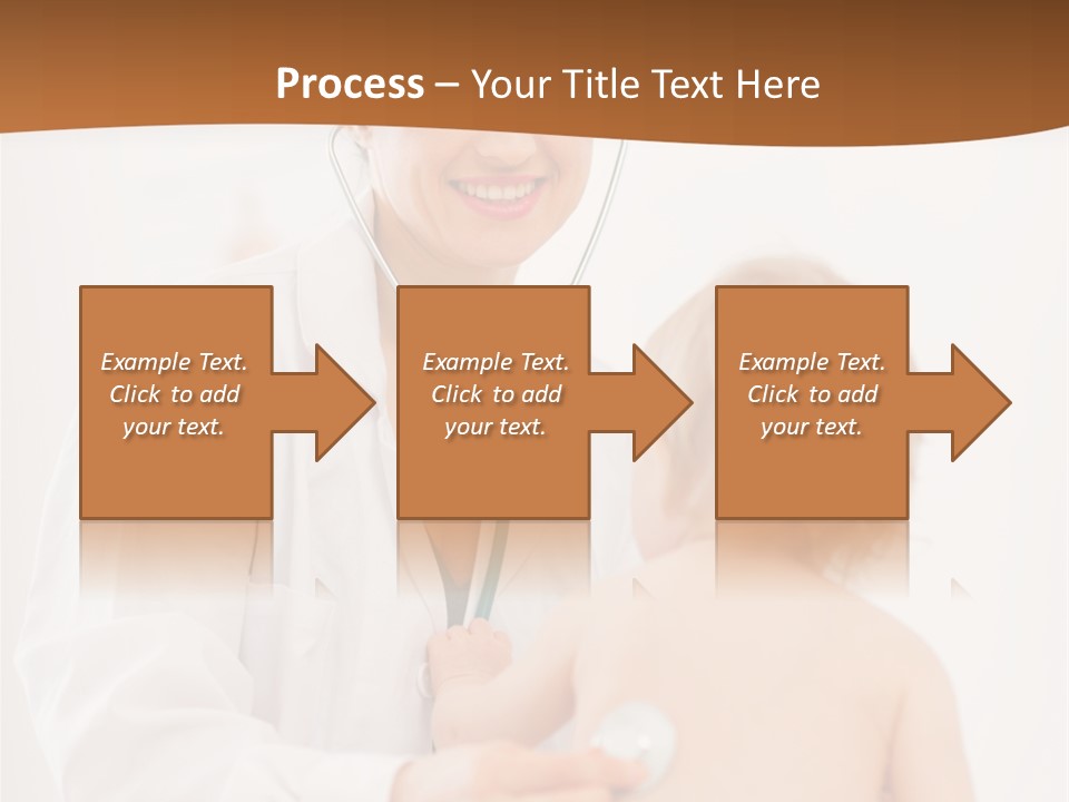 Kid Childcare Isolated PowerPoint Template