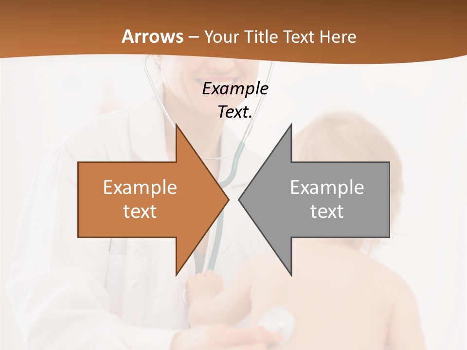 Kid Childcare Isolated PowerPoint Template