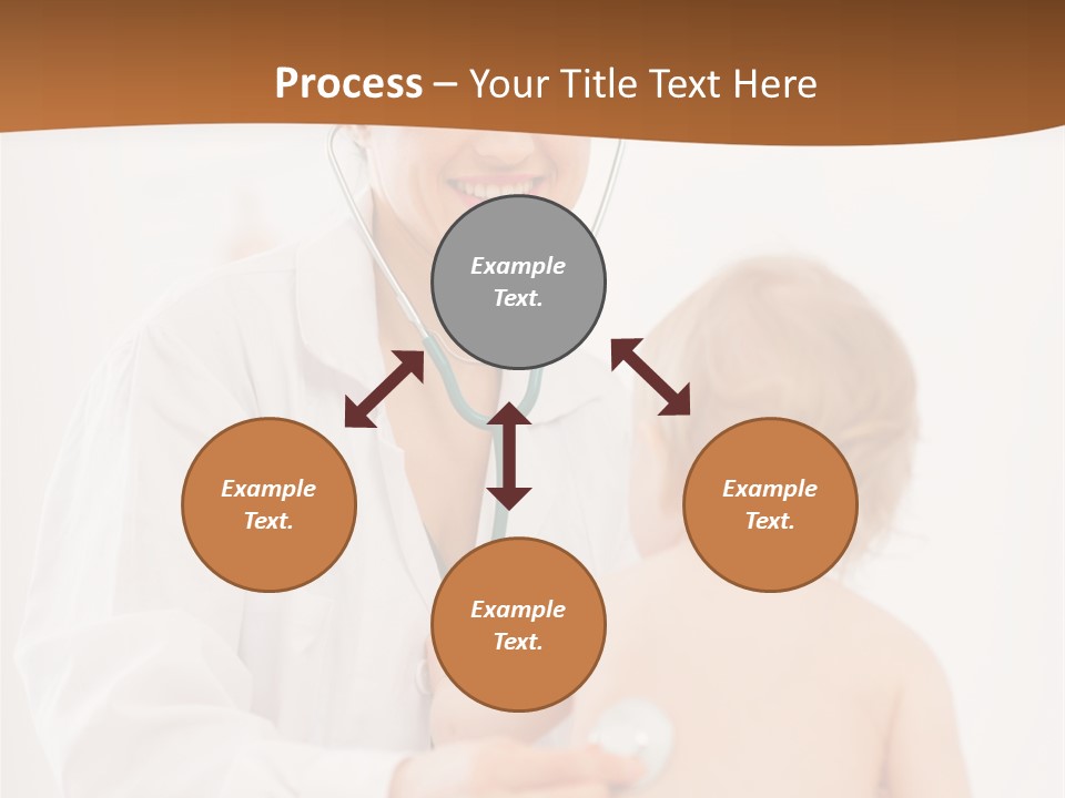 Kid Childcare Isolated PowerPoint Template