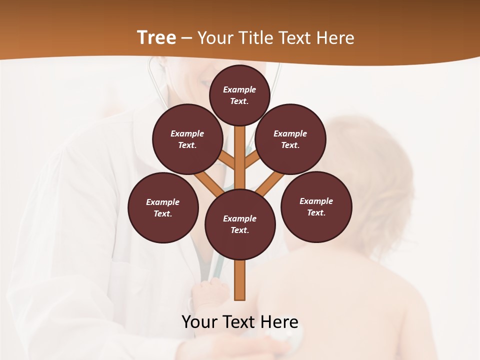 Kid Childcare Isolated PowerPoint Template