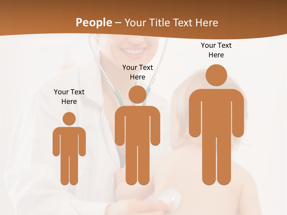 Kid Childcare Isolated PowerPoint Template